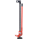 High Lift Farm Jack 48" 7000 lbs Capacity Ratcheting Off Road Heavy - Duty - Red - Fab Heavy Parts