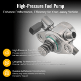High Pressure Fuel Pump A2760700101 Fits for Mercedes - Benz C300 C350 E300 E350 E400 GLK350 Ml350 - Fab Heavy Parts