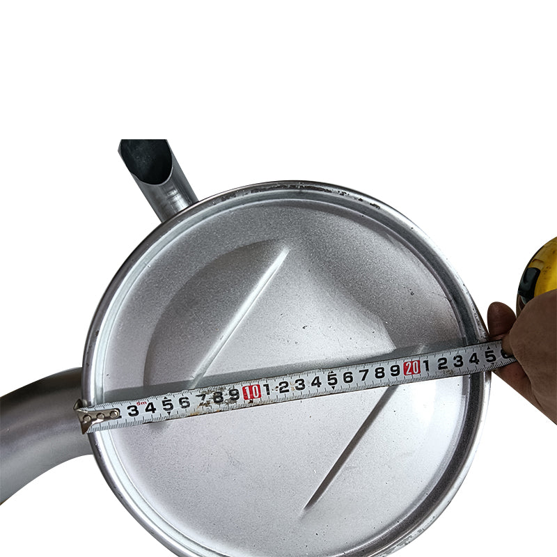 Muffler Silencer 4419850 Fits for Isuzu Engine 4BG1 Hitachi Excavator ZX110 ZX120 ZX125US ZX130 ZX130H ZX130K ZX135UR ZX135US ZX135USK ZX135UST