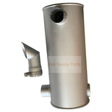 Muffler Silencer 4448414 se ajusta para el motor Isuzu 6BG1 Hitachi Excavator ZX225U ZX230 ZX240K ZX240LC-3G ZX250 ZX270 ZX280LC ZX300W