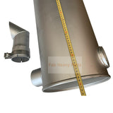 Muffler Silencer 4448414 se ajusta para el motor Isuzu 6BG1 Hitachi Excavator ZX225U ZX230 ZX240K ZX240LC-3G ZX250 ZX270 ZX280LC ZX300W