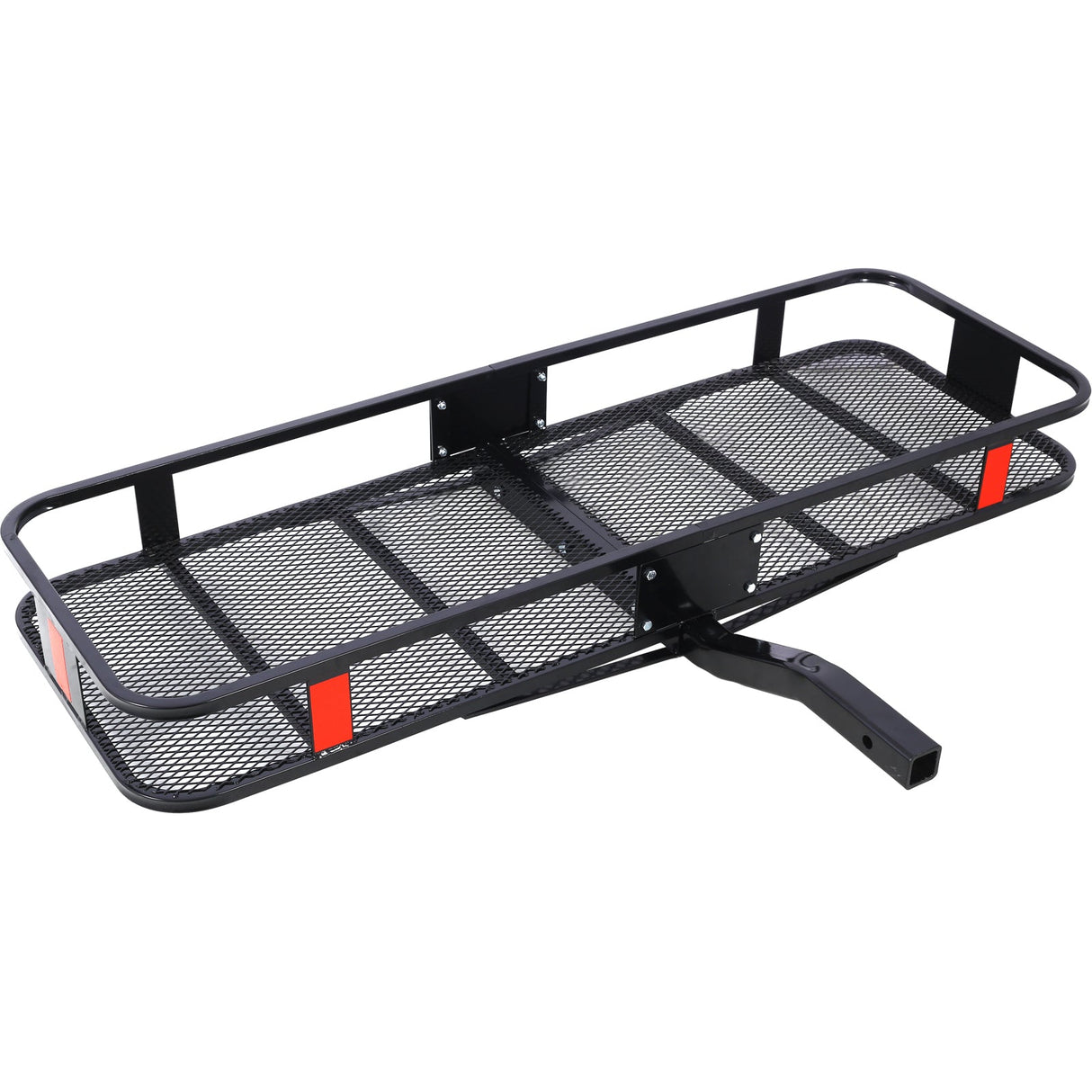 Hitch Mount Cargo Carrier Basket 60" X 21" X 6" with Waterproof Cargo Bag 56" X 20" X 20" 500 Lbs Capacity - Fab Heavy Parts