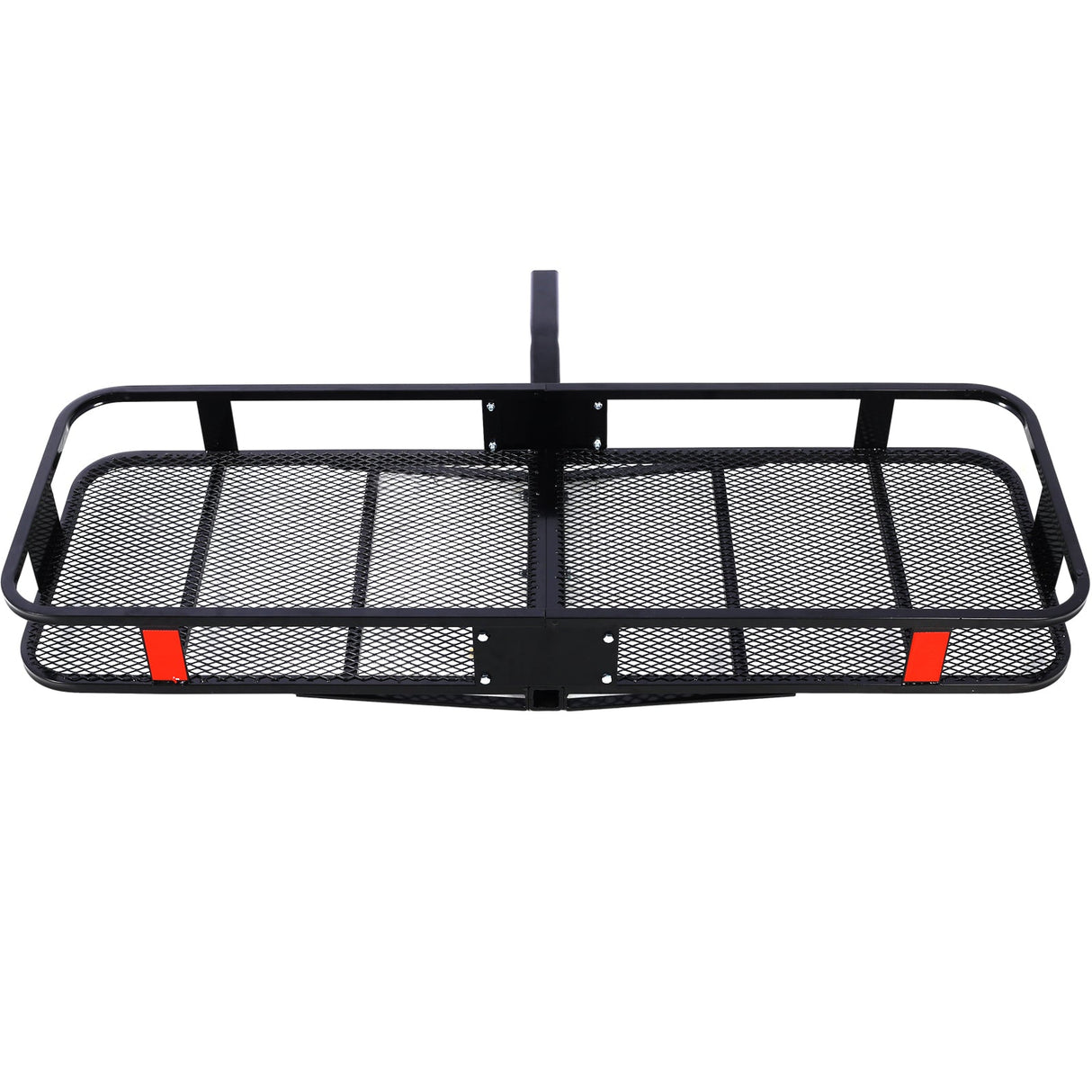 Hitch Mount Cargo Carrier Basket 60" X 21" X 6" with Waterproof Cargo Bag 56" X 20" X 20" 500 Lbs Capacity - Fab Heavy Parts