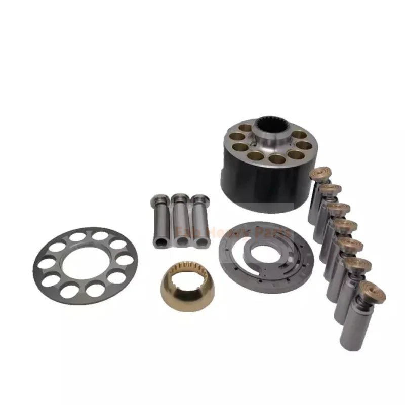 HPV95 Right Pump Repair Parts Cylinder Block Valve Plate Set Ball Guide Piston - Fab Heavy Parts