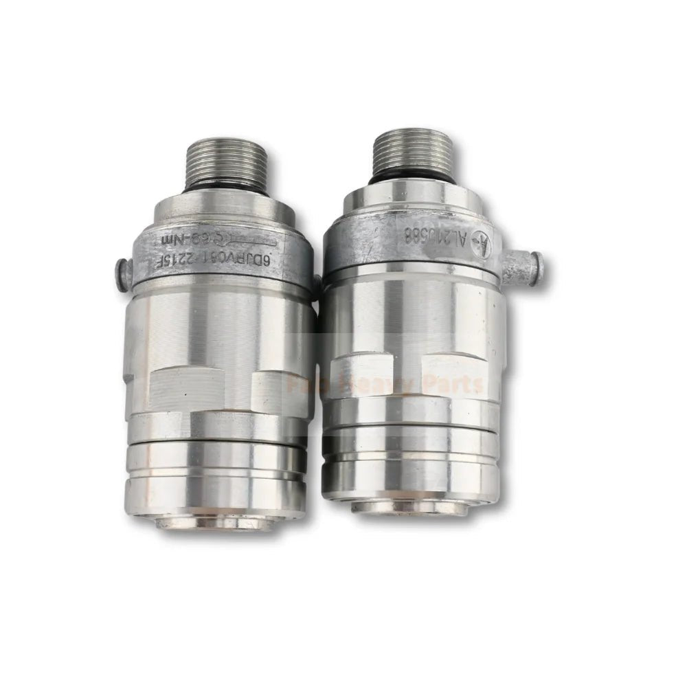 Hydraulic Coupler Kit AL202354 AL210587 AL210588 Fits for JD 6090 6100 6105 6110 6115 6125M 6125R 6130 6140J 6155 6170 7420 7520 7425 7525 - Fab Heavy Parts