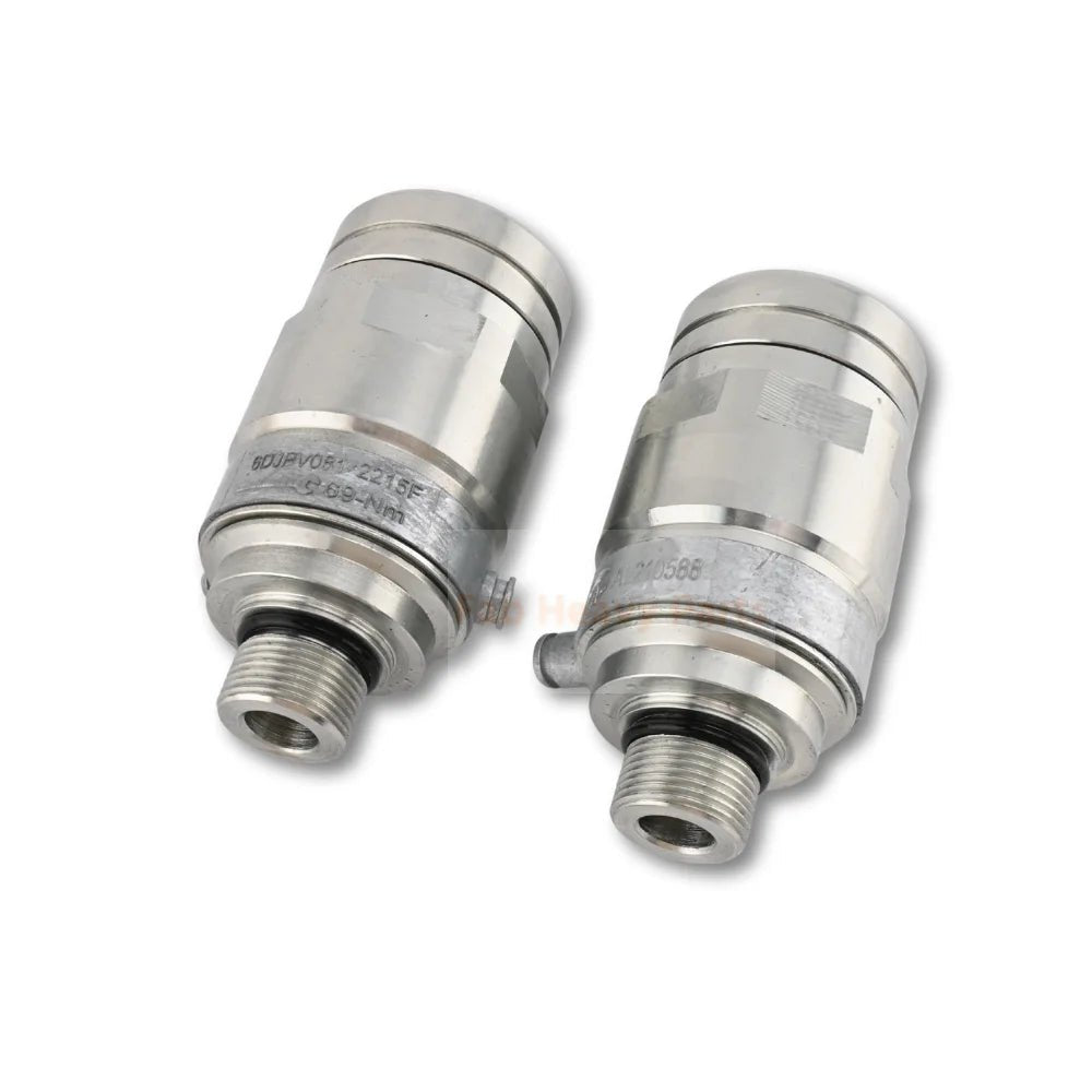 Hydraulic Coupler Kit AL202354 AL210587 AL210588 Fits for JD 6090 6100 6105 6110 6115 6125M 6125R 6130 6140J 6155 6170 7420 7520 7425 7525 - Fab Heavy Parts