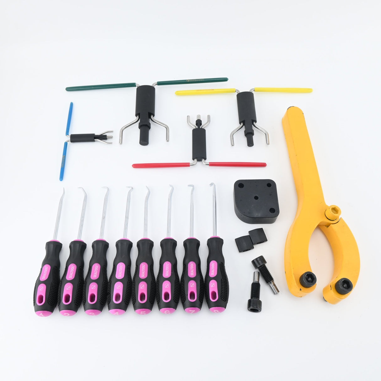 Hydraulic Cylinder Repair Tool Kit for Excavator Tractor Skid Steer Loader Backhoe - Fab Heavy Parts
