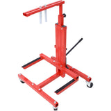 Hydraulic Door Remover and Installer Jack Hoist Lift Stand Dolly Red - Fab Heavy Parts