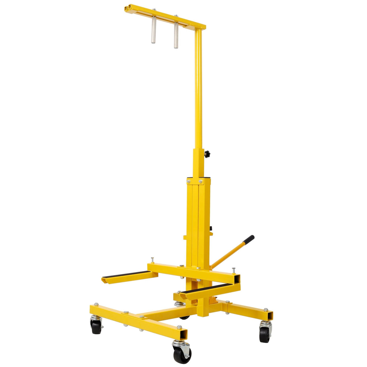 Hydraulic Door Remover and Installer Jack Hoist Lift Stand Dolly - Yellow - Fab Heavy Parts