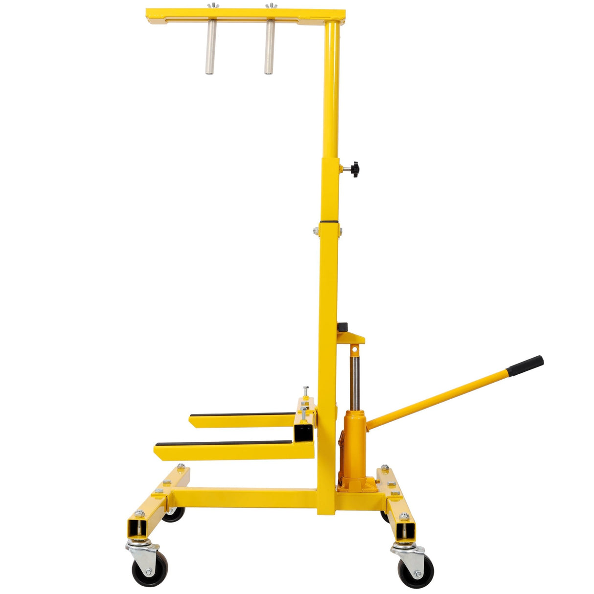 Hydraulic Door Remover and Installer Jack Hoist Lift Stand Dolly - Yellow - Fab Heavy Parts