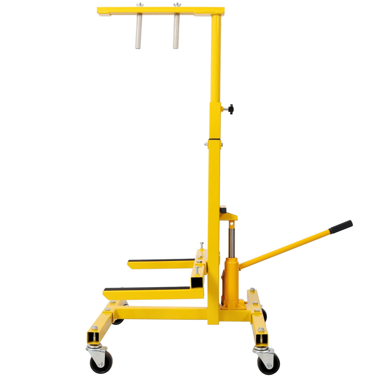 Hydraulic Door Remover and Installer Jack Hoist Lift Stand Dolly - Yellow - Fab Heavy Parts