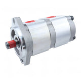 Hydraulic Double Gear Pump Replaces HGP-33A-F8-8R - Fab Heavy Parts