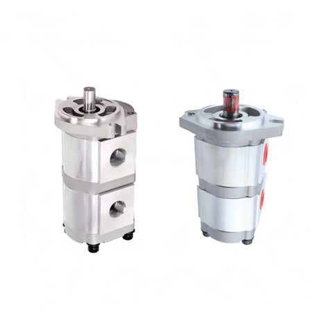 Hydraulic Double Gear Pump Replaces HGP-33A-F8-8R - Fab Heavy Parts