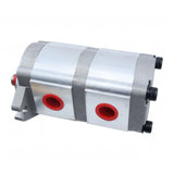 Hydraulic Double Gear Pump Replaces HGP-33A-F8-8R - Fab Heavy Parts