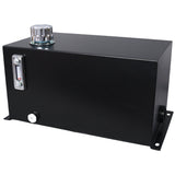 Hydraulic Fluid Tank with Strainer Tank Gauge Filter Breather Cap 10 Gal Heavy Duty - Fab Heavy Parts
