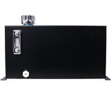 Hydraulic Fluid Tank with Strainer Tank Gauge Filter Breather Cap 10 Gal Heavy Duty - Fab Heavy Parts