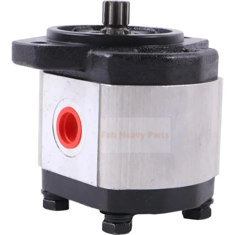 Hydraulic Gear Pump CI09S-A02-050L Fits for 9-Tooth Spline Inches SAE A-2 Bolts 2-7 GPM Outlet Port SAE 10 Inlet Port SAE 12 4350 PSI