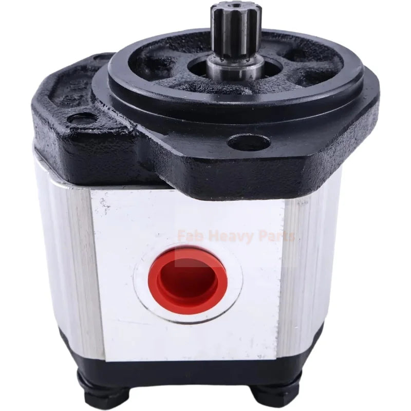 Hydraulic Gear Pump CI09S-A02-076R Fits for 9 Tooth Spline Inches SAE A-2 Bolts 2-11 GPM Outlet Port SAE 10 Inlet Port SAE 12 4350 PSI