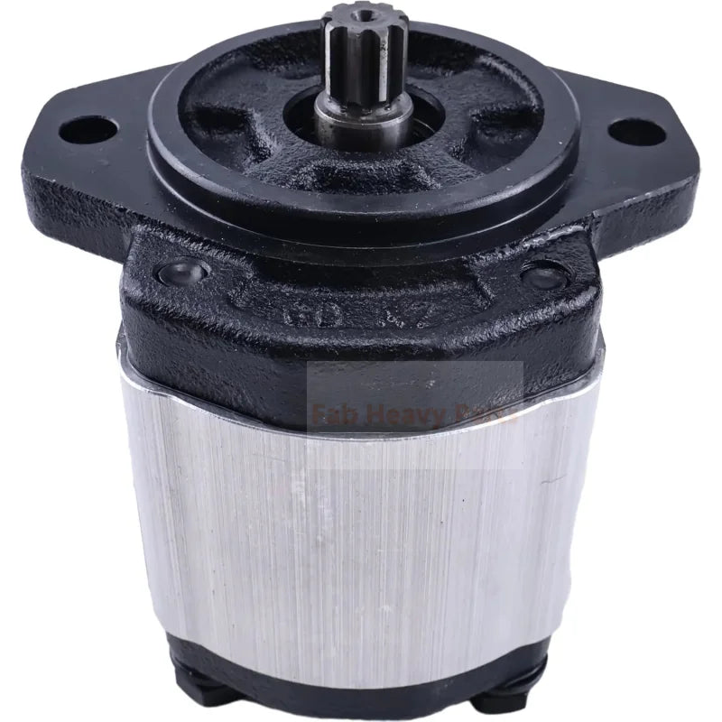 Hydraulic Gear Pump CI09S-A02-076R Fits for 9 Tooth Spline Inches SAE A-2 Bolts 2-11 GPM Outlet Port SAE 10 Inlet Port SAE 12 4350 PSI