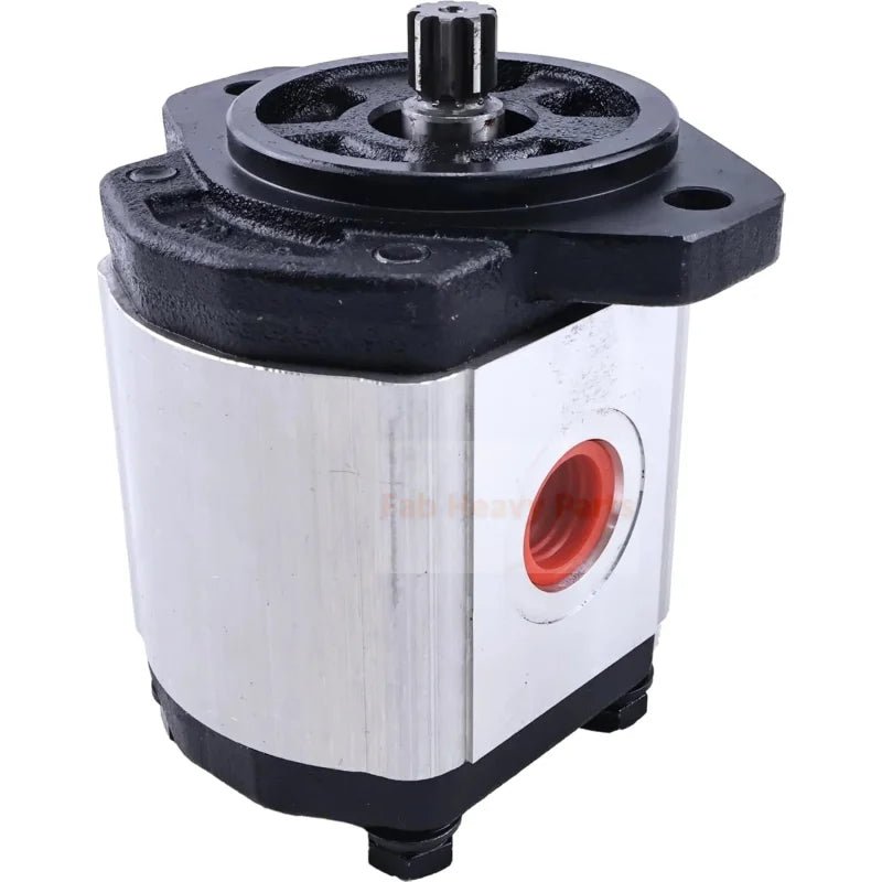 Hydraulic Gear Pump CI09S - A02 - 122L Fits for 9 - Tooth Spline Inches SAE A - 2 Bolts 3 - 15 GPM Outlet Port SAE 10 Inlet Port SAE 12 3600 PSI - Fab Heavy Parts