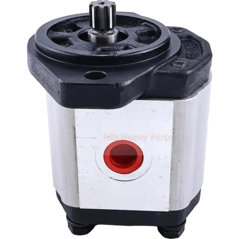 Hydraulic Gear Pump CI09S - A02 - 122L Fits for 9 - Tooth Spline Inches SAE A - 2 Bolts 3 - 15 GPM Outlet Port SAE 10 Inlet Port SAE 12 3600 PSI - Fab Heavy Parts