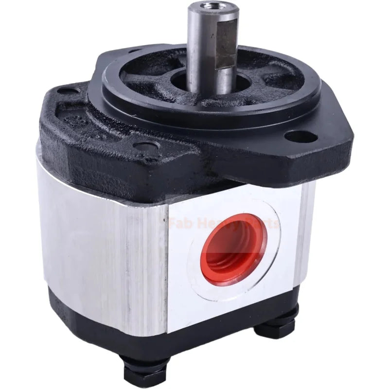 Hydraulic Gear Pump CI34K-A02-027L Fits for 3/4" Keyed Spline Inches SAE A-2 Bolts 1-4 GPM Outlet Port SAE 10 Inlet Port SAE 12 4350 PSI