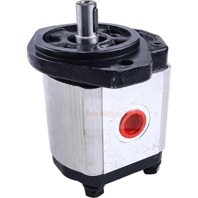 Hydraulic Gear Pump CI58K - A02 - 122L Fits for 5/8" Straight Keyed Inches SAE A - 2 Bolts 3 - 15 GPM Outlet Port SAE 10 Inlet Port SAE 12 3600 PSI - Fab Heavy Parts