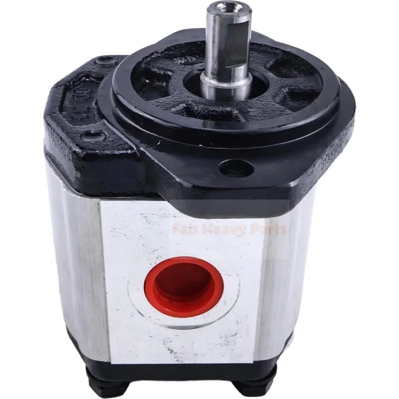 Hydraulic Gear Pump CI58K - A02 - 122L Fits for 5/8" Straight Keyed Inches SAE A - 2 Bolts 3 - 15 GPM Outlet Port SAE 10 Inlet Port SAE 12 3600 PSI - Fab Heavy Parts