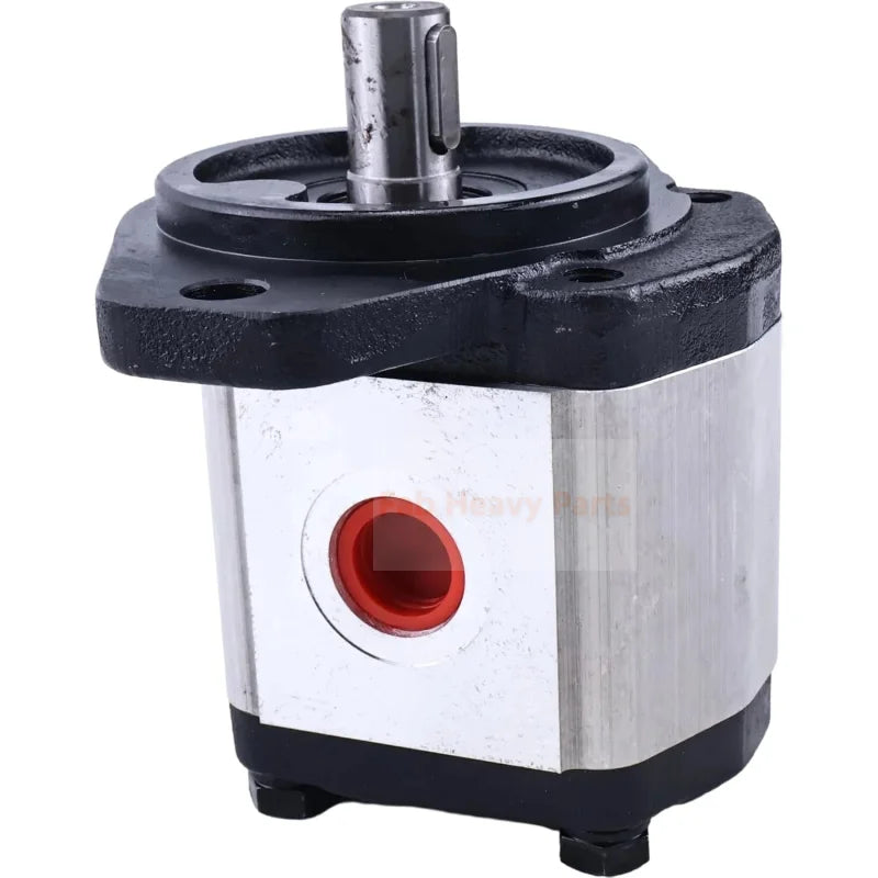 Pompe à engrenages hydraulique CI78K-B02-152L Convient pour 7/8" Cannelure clavetée, pouces, boulons SAE B-2, débit de sortie 4-19 GPM, orifice d'entrée SAE 12, orifice d'entrée SAE 16, pression de 3900 PSI