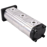 Hydraulic Gear Pump Hydraulic Triple Pump 307012 - 8160 68651 - 61110 Fits for Kubota KX101 Excavator for Zexel 13.2CC+13.2CC+8CC Shaft φ17mm 15T - Fab Heavy Parts