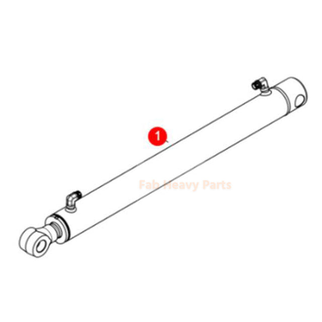 Hydraulic Lift Cylinder 7285497 Aftermarket Replacement For Bobcat Skid Steer Loader S18
