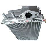Hydraulic Oil Cooler 22U - 03 - 22120 22U - 03 - 22130 22U - 03 - 28430 Fits for Komatsu PC228USLC - 3E0 PC228USLC - 3 PC228US - 3E0 PC228US - 3 Excavator Size 830*710*50mm - Fab Heavy Parts