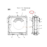 Hydraulic Oil Cooler 2452U433S11 for Kobelco SK400 SK400LC Excavator - Fab Heavy Parts