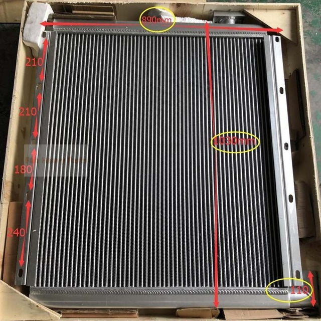 Hydraulic Oil Cooler 4252448 for Hitachi EX400 - 3 EX450 - 3 Excavator - Fab Heavy Parts