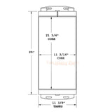 Volvo Motor Grader G700B用の油圧オイルクーラーVOE16003569