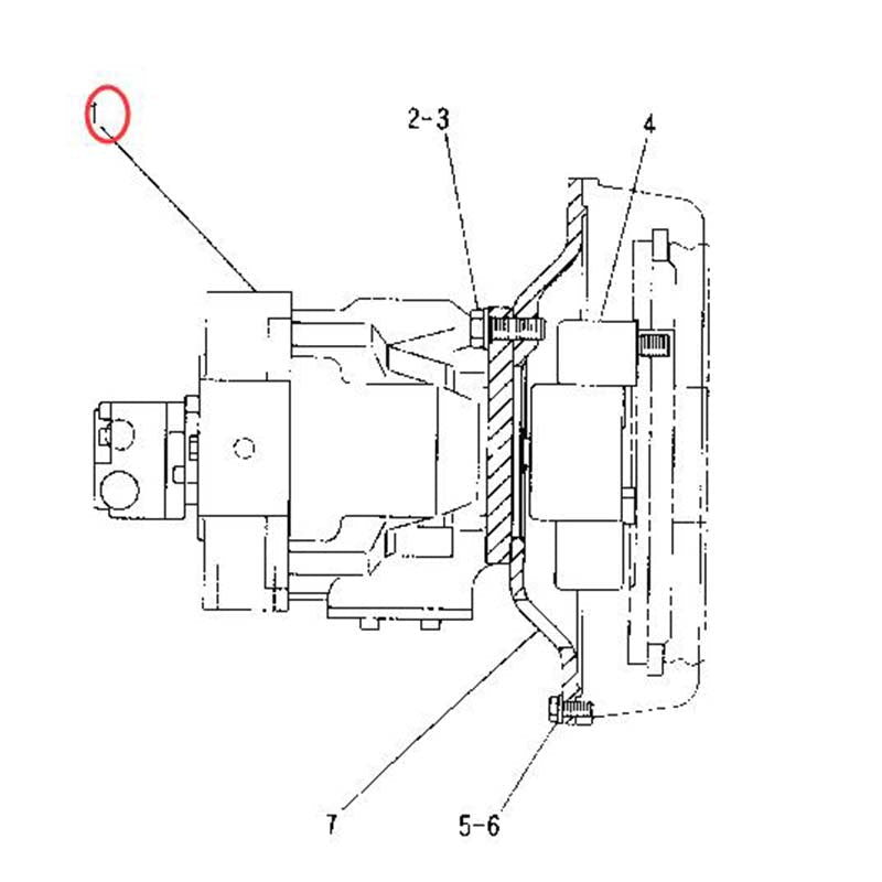 Hydraulic Pump 102 - 0781 Fits for Caterpillar CAT Excavator 307 307 - A - Fab Heavy Parts