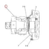 Hydraulisk pumpe 102-0781 Passer til Caterpillar CAT gravemaskin 307 307-A