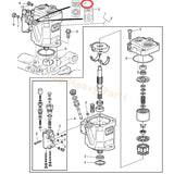 Hydraulic Pump AL161041 Fits for John Deere Tractor 6110 6520 6600 6620 6800 6810 6910 6150S 6920S - Fab Heavy Parts
