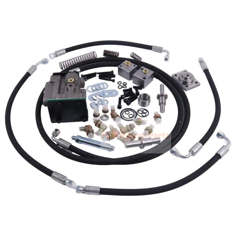 Hydraulic Pump Conversion Kit HPV091 HPVO91V Fits for John Deere 490E 490ELC 790ELC - Fab Heavy Parts
