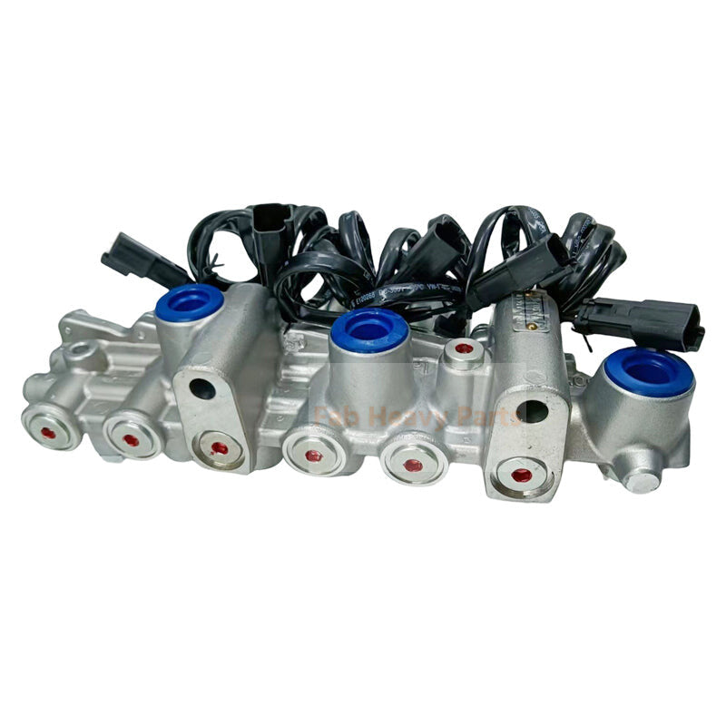 Solenoid Valve Assembly 20Y-60-41621 Fits for Komatsu Excavator PC200-8 PC220-8 PC228US-8 PC240LC-8 PC270-8 PC290LC-8