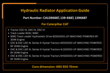 Hydraulic Radiator 1396887 139 - 6887 Fits for Caterpillar CAT D3C - III D4C - III D5C - III 933C 939C - Fab Heavy Parts