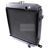 Hydraulic Radiator A171080 A171356 for CASE Loader 480E 480ELL 480F 480FLL 580E 580SE Forklift 584E 585E 586E - Fab Heavy Parts