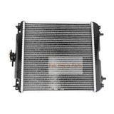 Hydraulic Radiator Assembly RB411 - 42300 for Kubota U20 U25 - 3 U25 - 3S U25S Excavator - Fab Heavy Parts