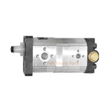 Hydraulic Tandem Pump PRD 22 - 2252S Pentru Fits for Ford UTB U - 445/U - 683 with Sleeve Valve - Fab Heavy Parts