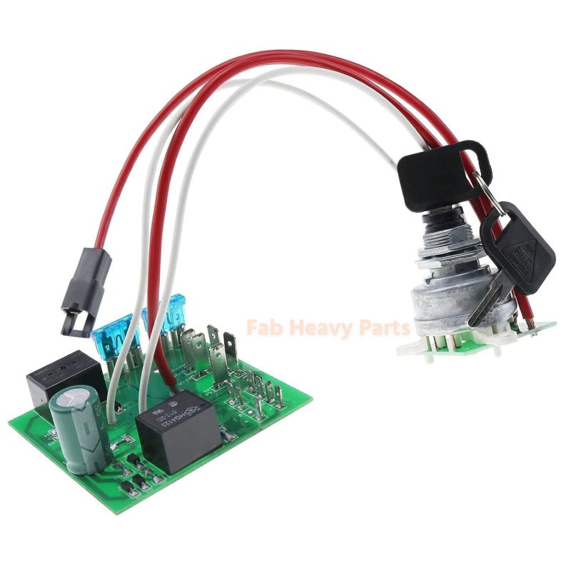 Ignition Switch Starter Module Set AM124137 AM119999 Fits for John Deere 325 335 345 - Fab Heavy Parts