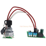 Ignition Switch Starter Module Set AM124137 AM119999 Fits for John Deere 325 335 345 - Fab Heavy Parts