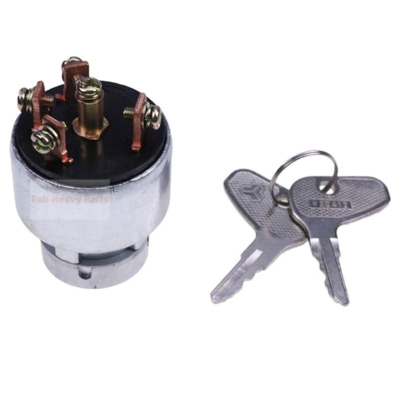 Ignition Switch with Keys 99178C1 Fits For Case 275 265 255 245 235 Tractor - Fab Heavy Parts