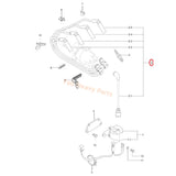 Ignition Wire Kit MD972748 for Hyundai Forklift HLF15C-3 HLF15-5 HLF20-5 HLF25-5 HLF30-5 HLF30C-5
