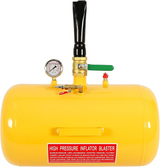 Air Tire Bead Seater 5 Gal / 18.9 L Heavy Duty Tire Bead Blaster Tool 87-116 PSI Operating Pressure Air Trigger Seating Inflator --Yellow