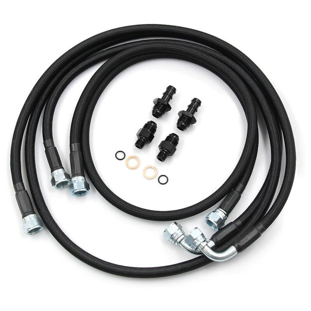 Transmission Cooler Hose Line Set for Dodge Ram 2500 3500 5.9L 48RE 2003-2007